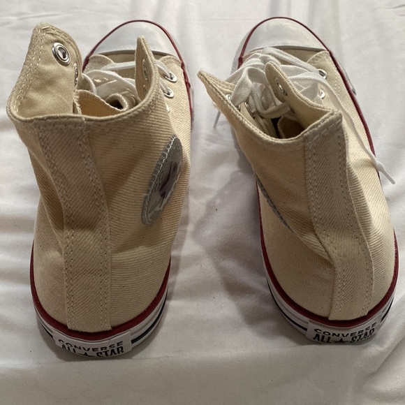 Converse CTAS Hi Natural/White/Garnet - Picture 3 of 4